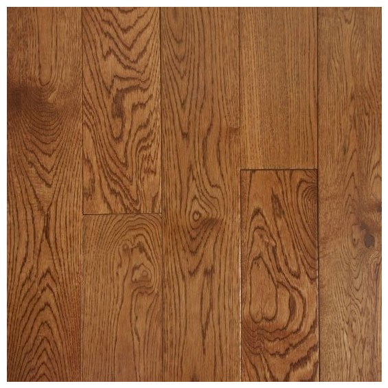 Oak Warm Walnut Prefinished Solid Hardwood Flooring